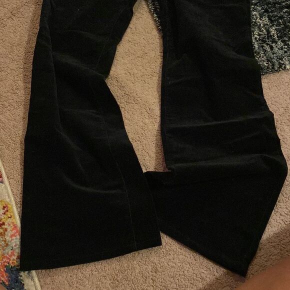 Soft surroundings pull on velvet pants M - Picture 3 of 6